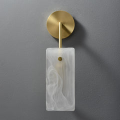Sculptural Glass Wall Light