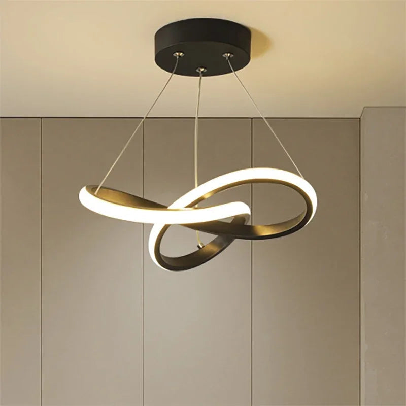 Minimalist Nordic LED Metal Pendant Light – Modern Elegant Design