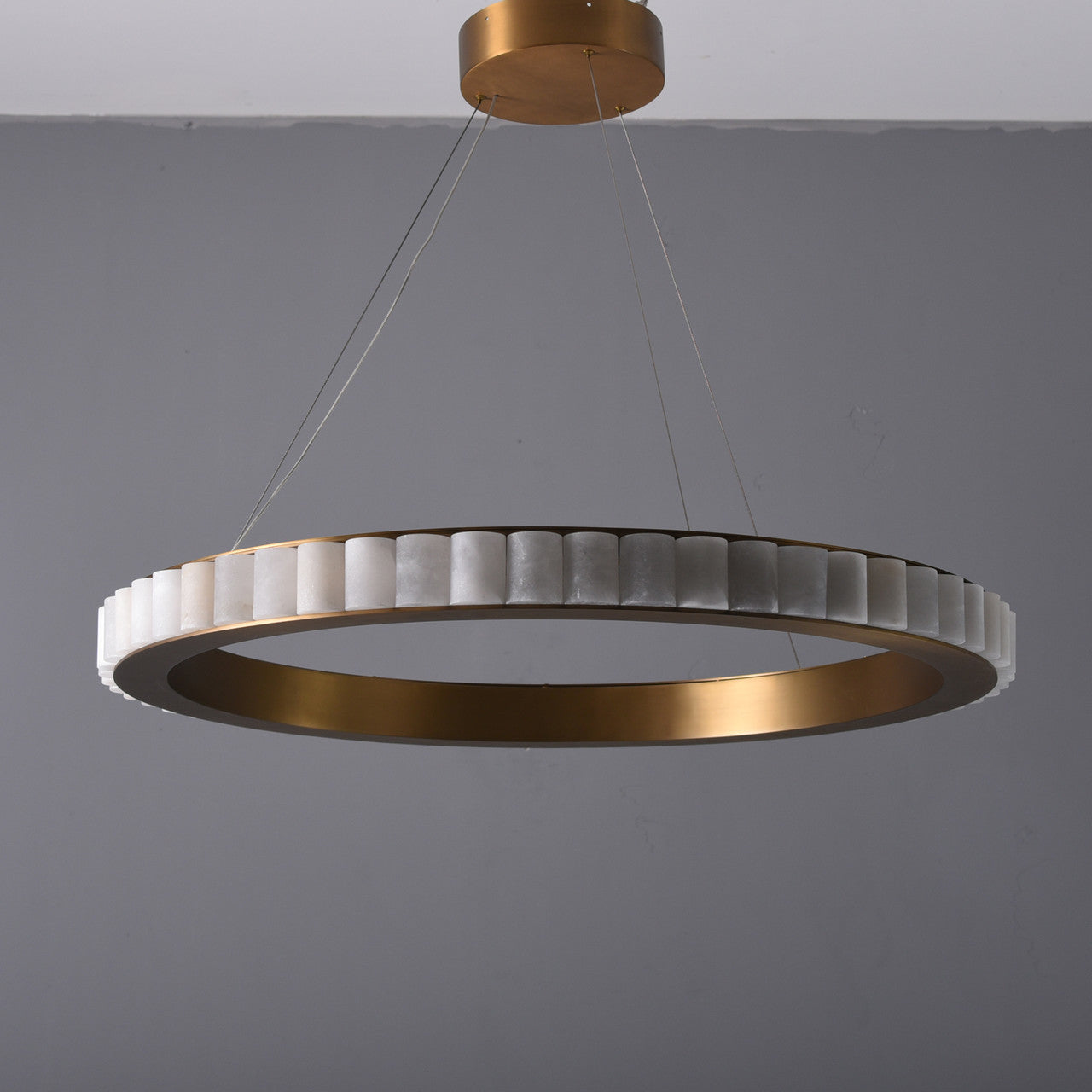 Yohanna Alabaster Pendant 39.4"
