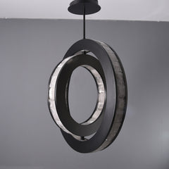 Clayten Rock Crystal Pendant Bronze