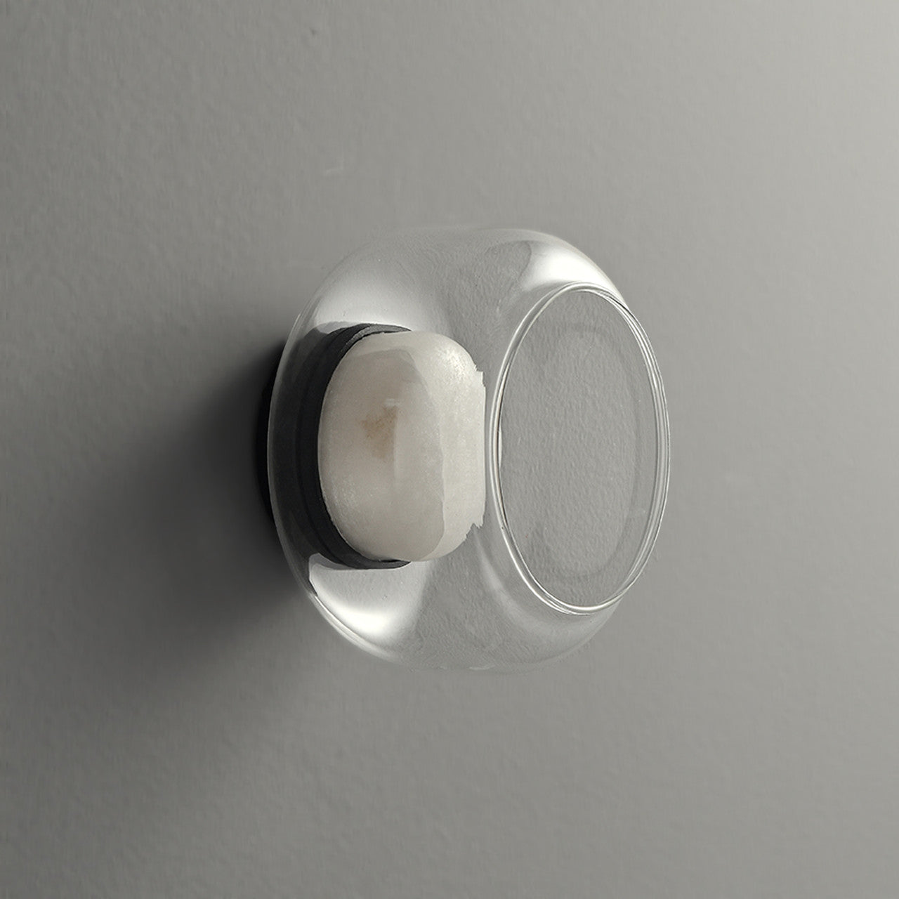 Ava Layered Alabaster Glass Sconce