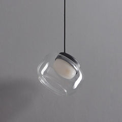 Ava Layered Alabaster Glass Pendant