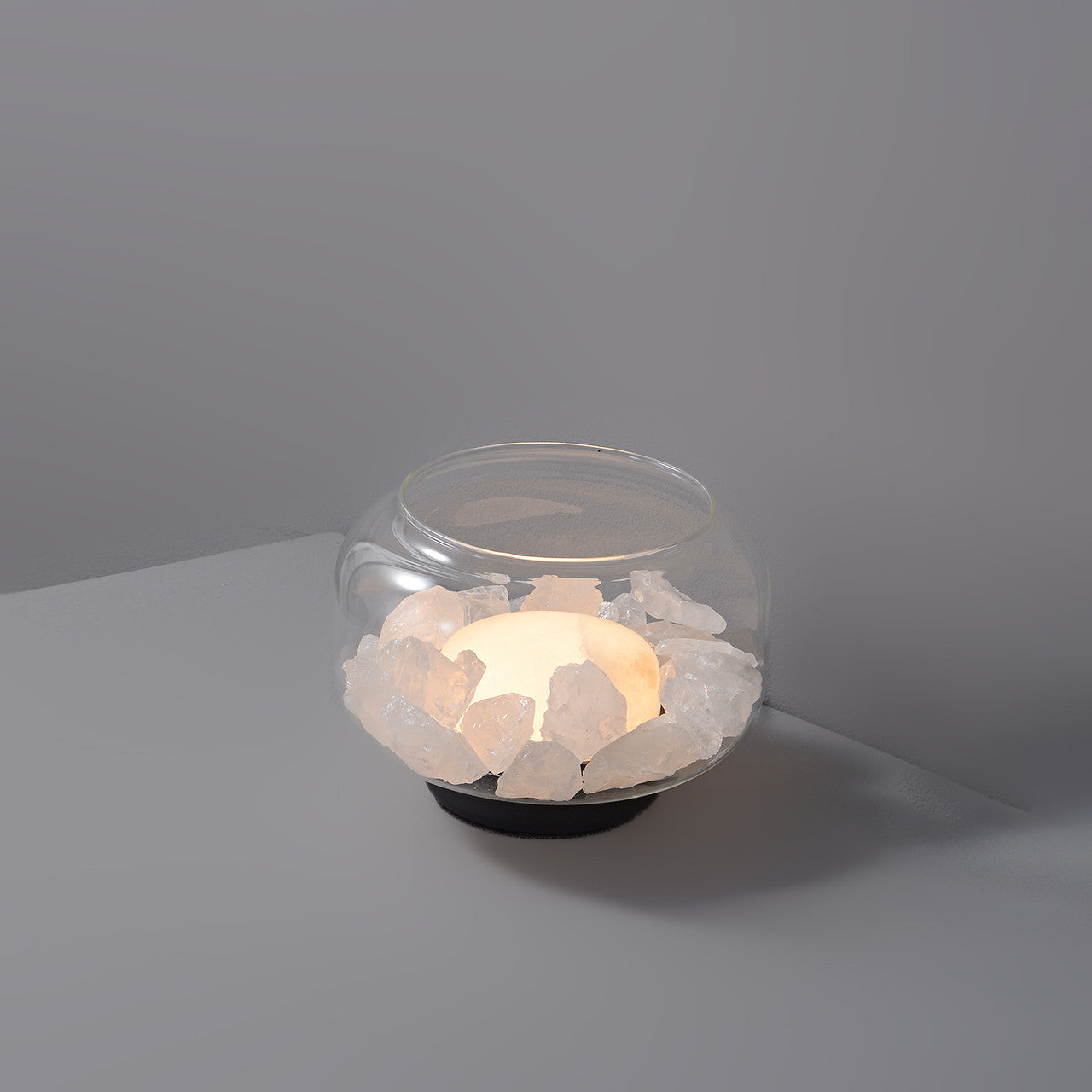 Ava Layered Alabaster Glass Table Lamp
