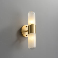 Frosted Tube Wall Sconce