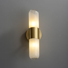 Frosted Tube Wall Sconce