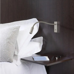 Vynex Minimalist Reading Adjustable Spotlight Wall Lamp - Neutralighting