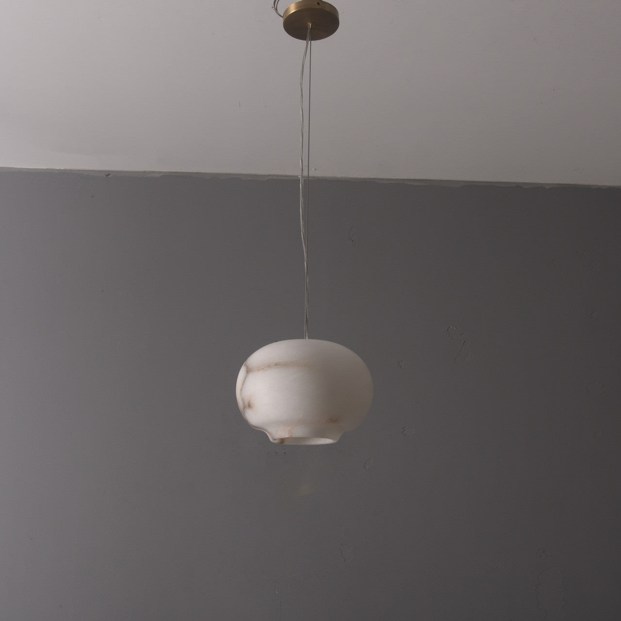 Solstice Alabaster Pendant