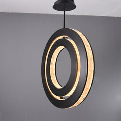 Clayten Rock Crystal Pendant Bronze