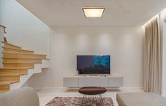 Globo Doro Wood LED Ceiling Light 416080WD2-CCT