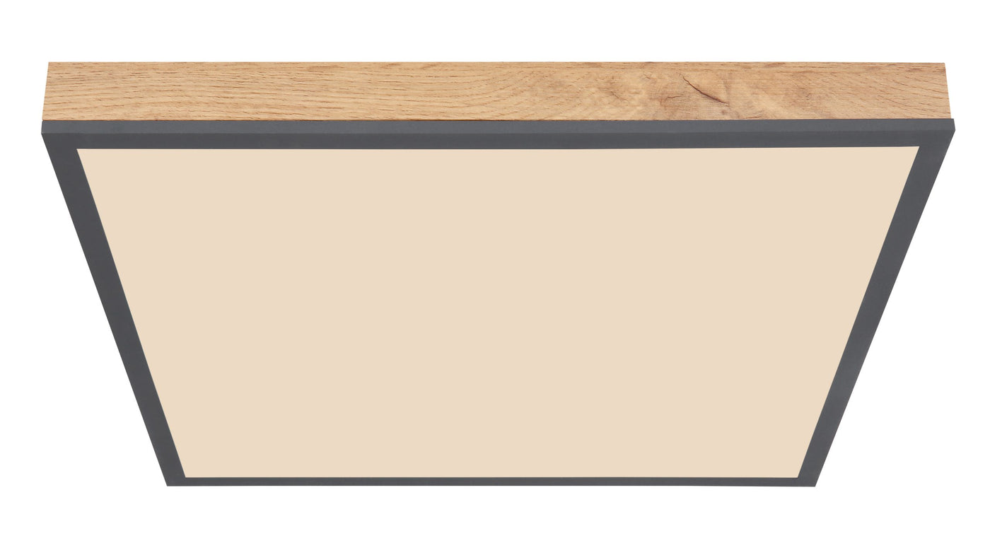 Globo Doro Wood LED Ceiling Light 416080WD2-CCT