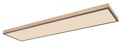 Doro Wood Rectangular Modern Ceiling Light 416080WD5-CCT