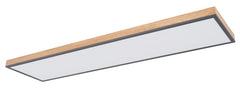 Doro Wood Rectangular Modern Ceiling Light 416080WD5-CCT