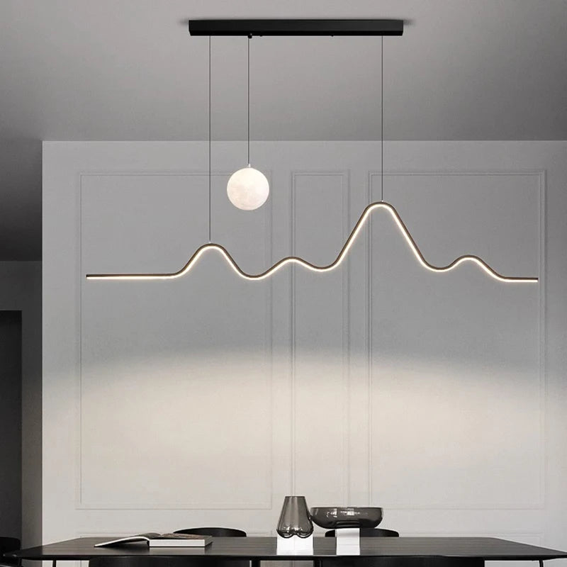 Modern LED Ring Pendant Light