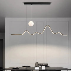Modern LED Ring Pendant Light