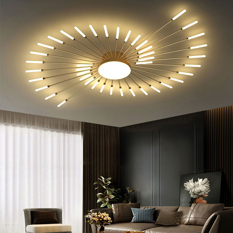Wesley Modern Home Decoration Fireworks LED Ceiling Light - Neutralighting