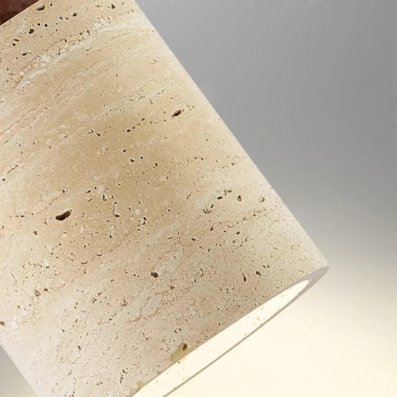 Natural Stone Wabi-Sabi Modern Pendant Light