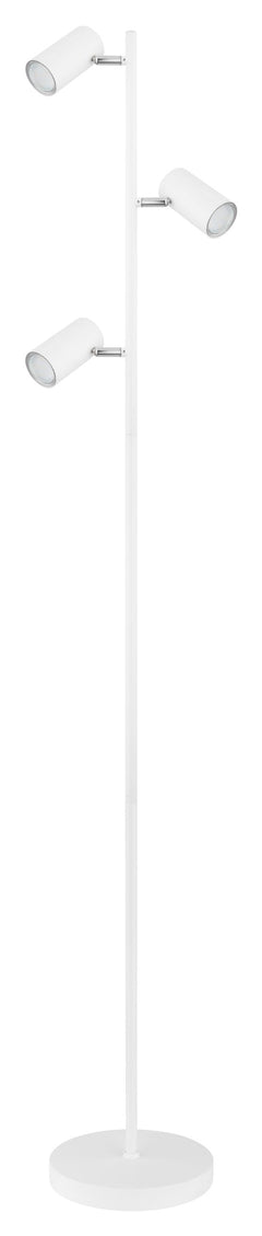 Robby Spotlight White 3-Light Floor Lamp