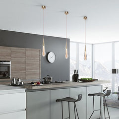 Teardrop Gold Pendant Light - Neutralighting