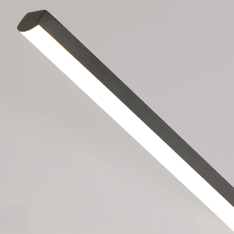 Modern Dimmable Long LED Pendant Light