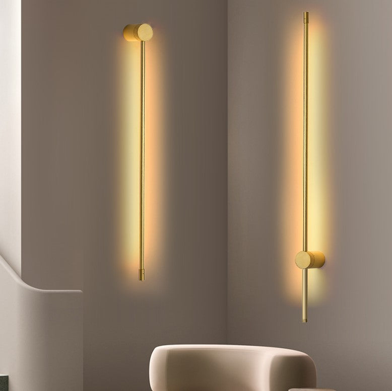 LED Wall Lamp – Sleek Design, White, for Modern or Scandinavian Interiors