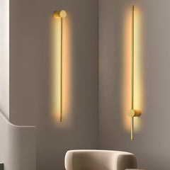 LED Wall Lamp – Sleek Design, White, for Modern or Scandinavian Interiors