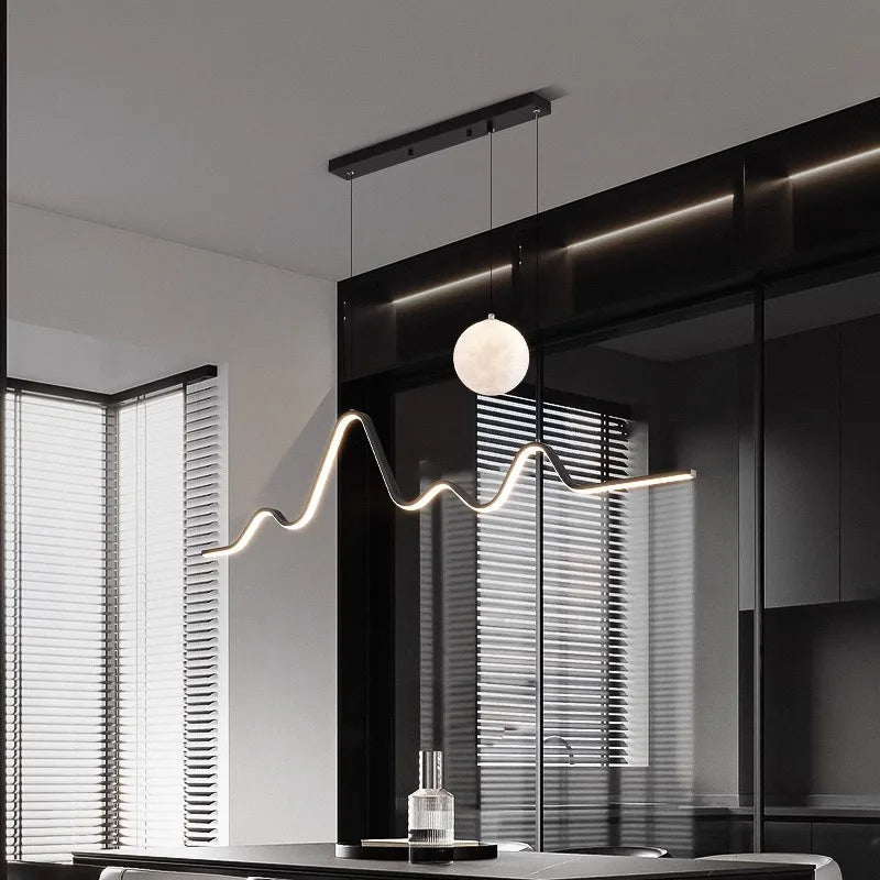 Modern LED Ring Pendant Light