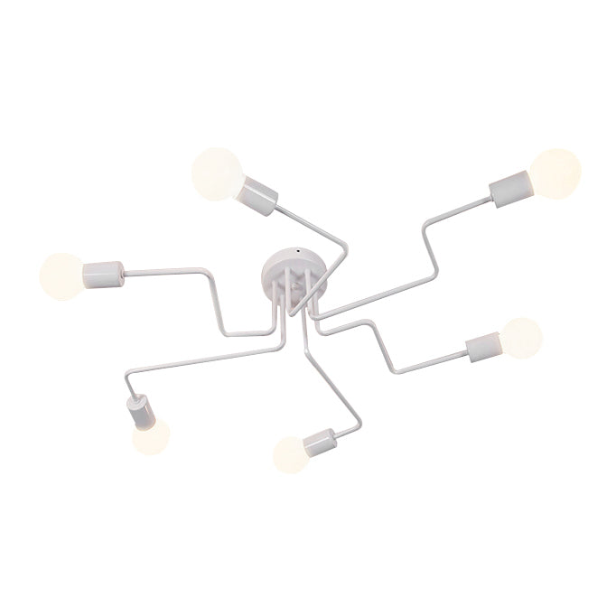 Sputnik Linear Semi Flush Mount
