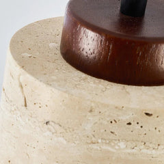 Natural Stone Wabi-Sabi Modern Pendant Light