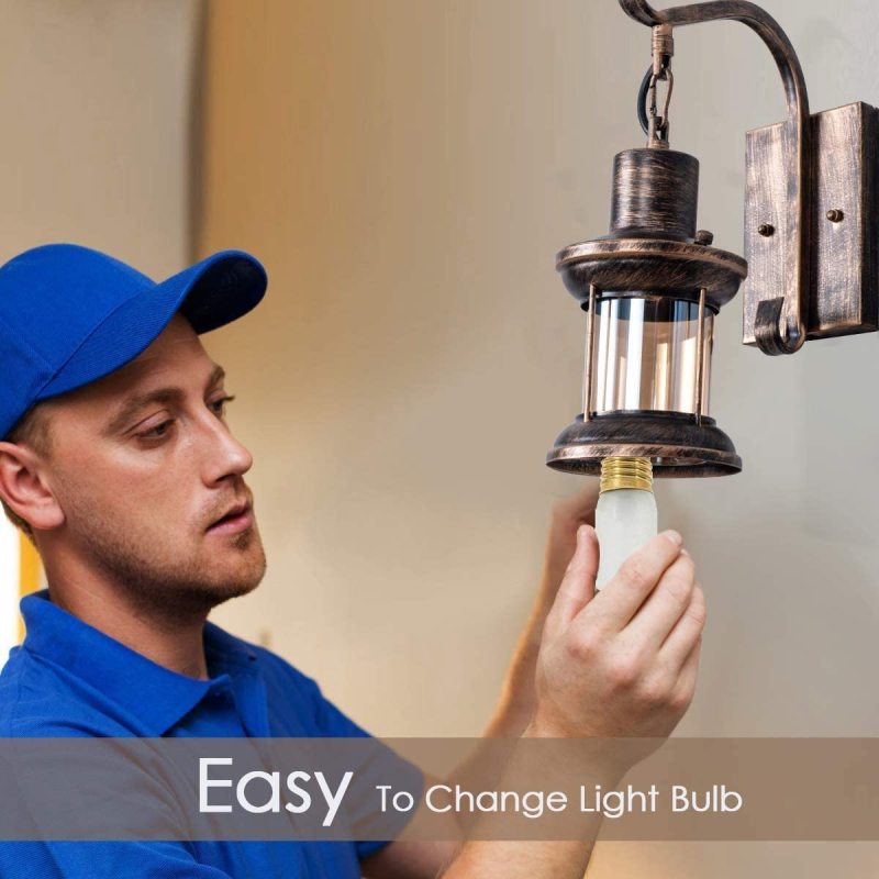 Etra Industrial Style Indoor Retro Wall Lamp - Neutralighting