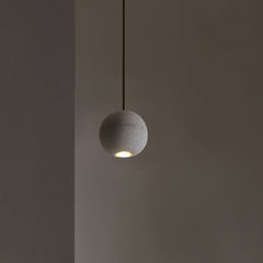 Star Moon Pendant Light in Coment Ball Shape