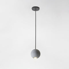Star Moon Pendant Light in Coment Ball Shape