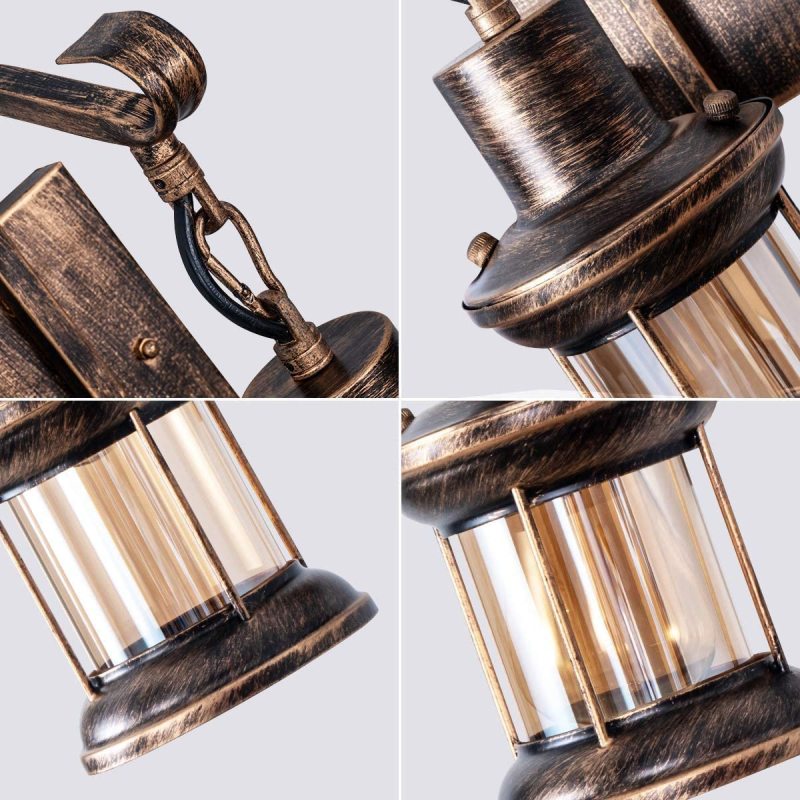 Etra Industrial Style Indoor Retro Wall Lamp - Neutralighting