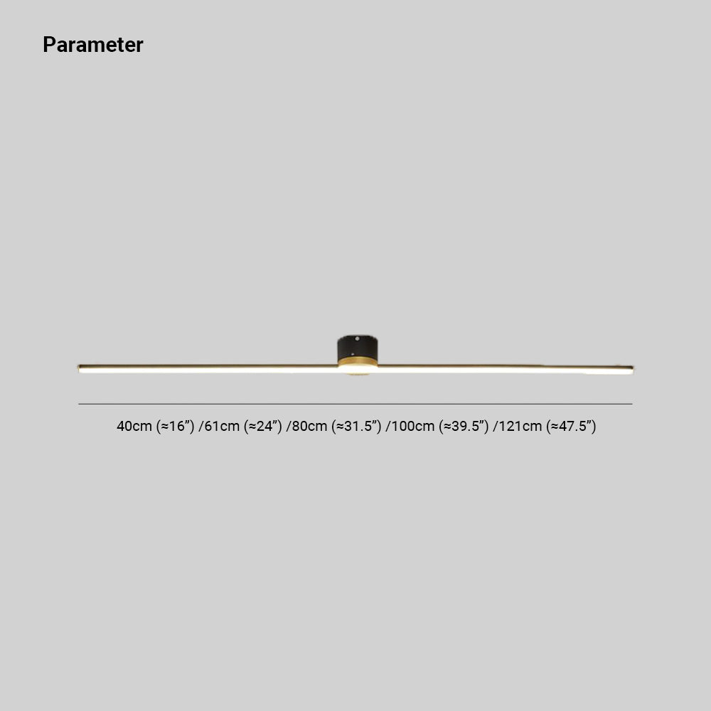 Erix Linear Flush Mount Ceiling Light - Neutralighting