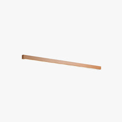 Muto Linear Mirror Wooden Front Vanity Wall Lamp - Neutralighting