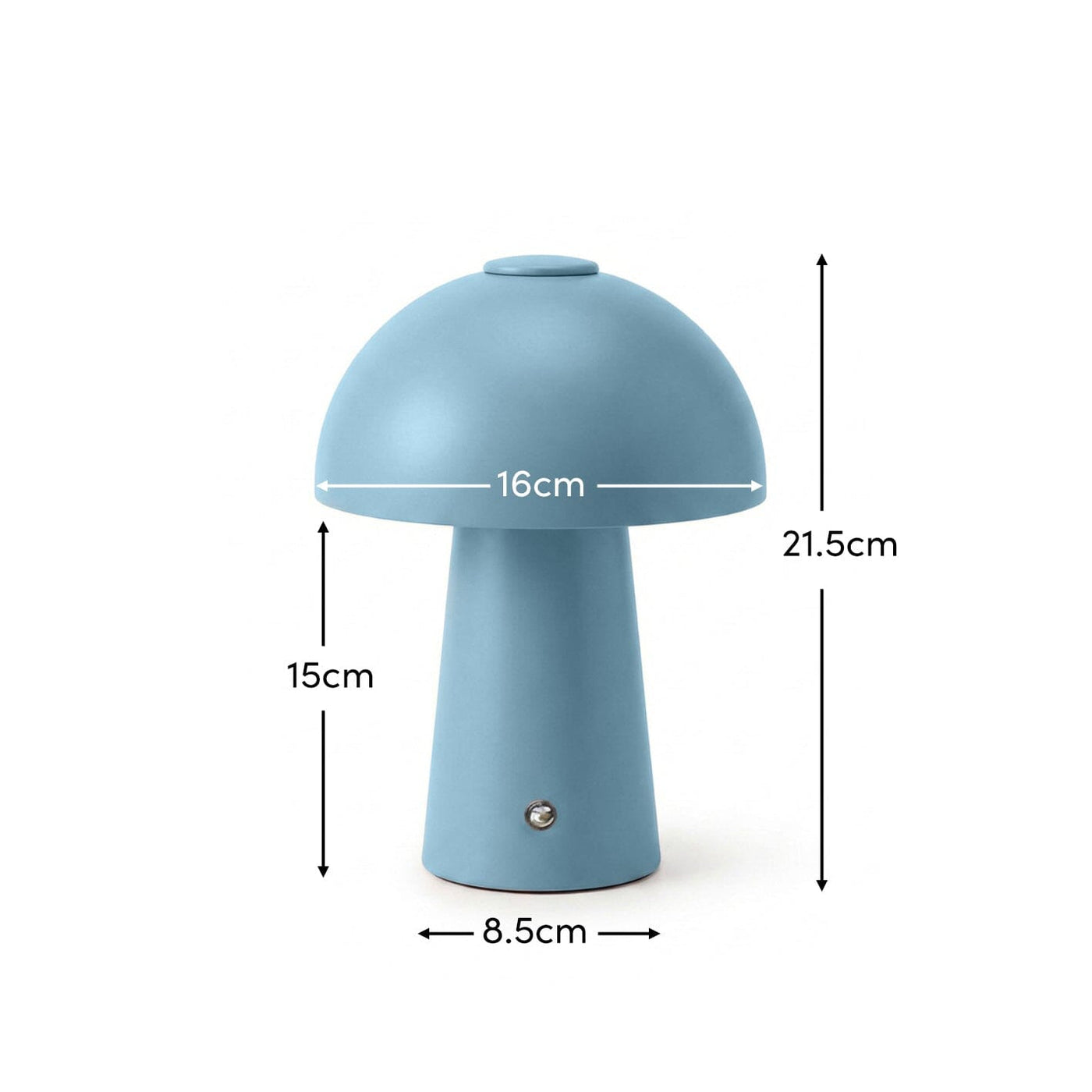 Brockhill Rechargeable Lamp - Cornflower Blue