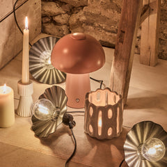 Brockhill Rechargeable Lamp - Blush Pink