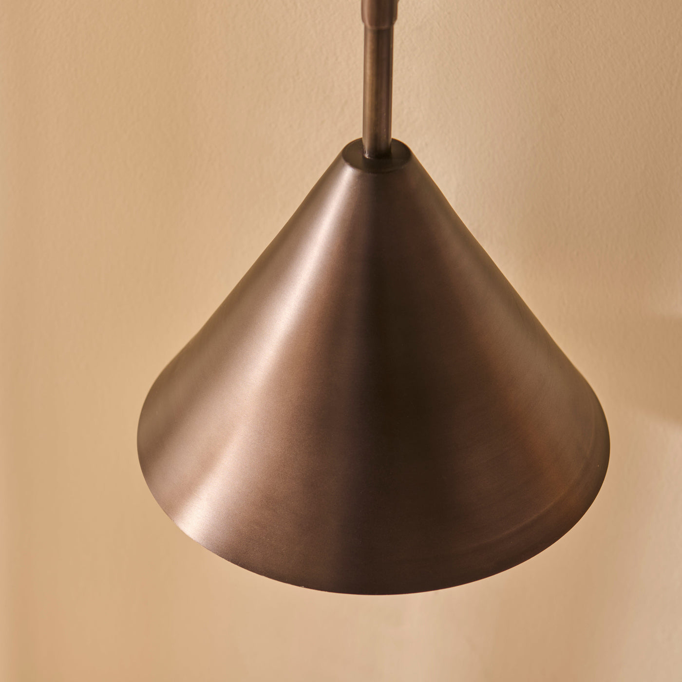 Brockhill Large Metal Wall Light - Bronze