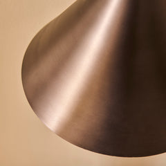 Brockhill Large Metal Wall Light - Bronze