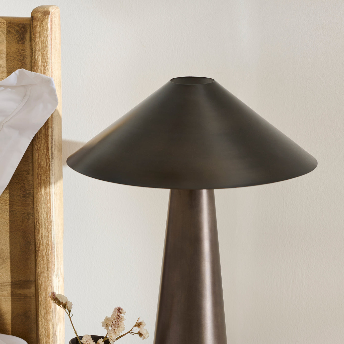 Brockhill 51cm Metal Table Lamp - Bronze