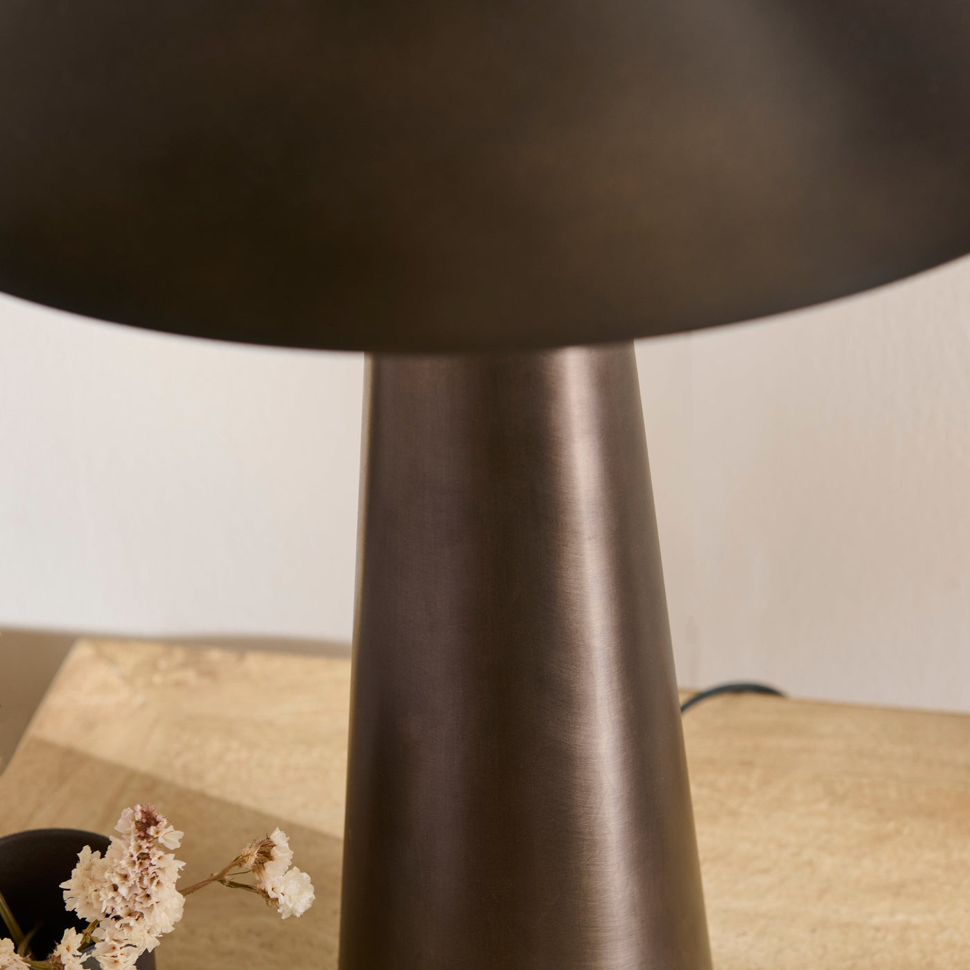 Brockhill 51cm Metal Table Lamp - Bronze