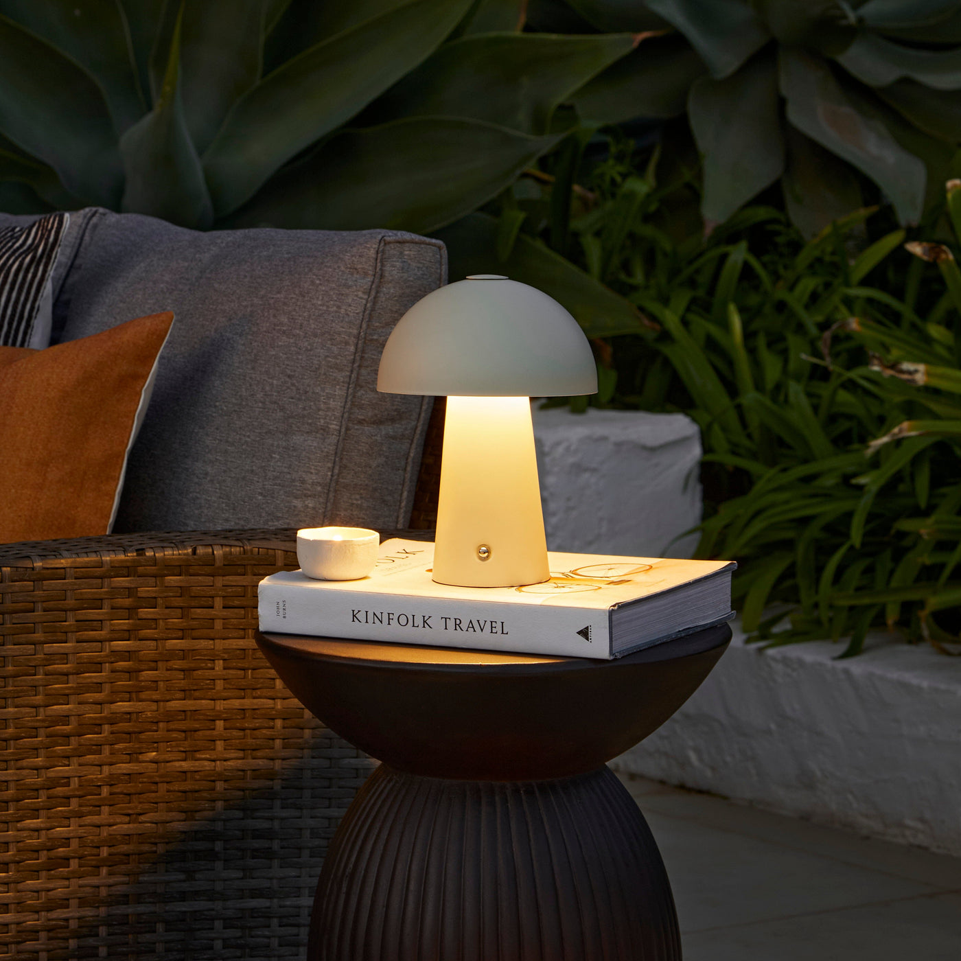 Brockhill Rechargeable Lamp - Clay