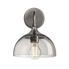 Chelsea Glass Dome Wall Light - 8 Inch