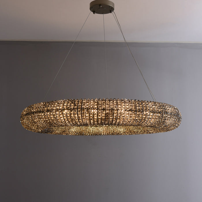Hale Crystal Clear Chandelier 32"