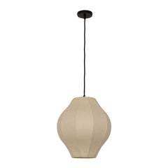 Chepstow Lantern Paper Pendant Light - Ivory