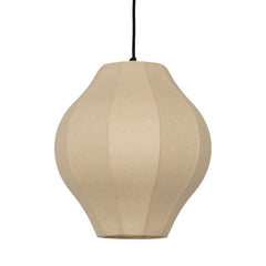 Chepstow Lantern Paper Pendant Light - Ivory