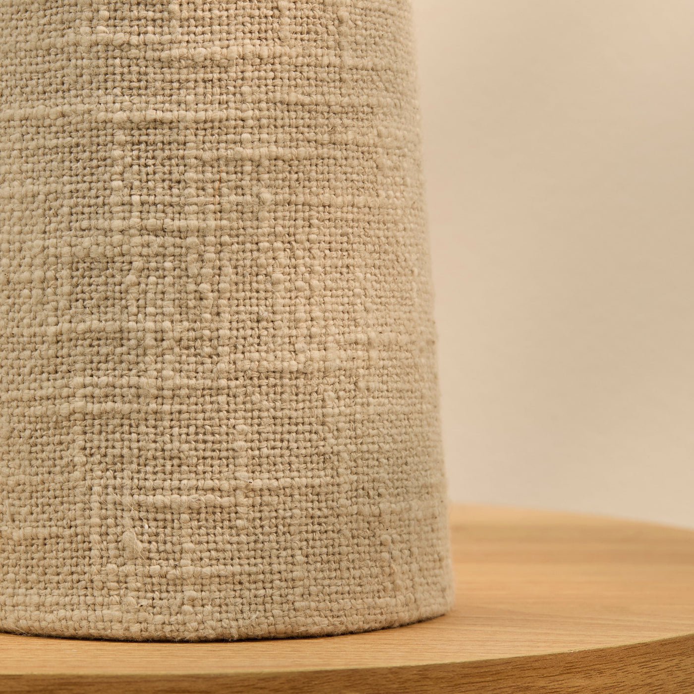 Chattendon 50cm Table Lamp - Driftwood Slub Linen