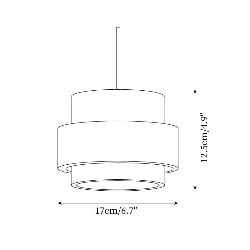 Perra Pendant Light Travertine - Neutralighting