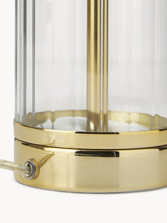 Large Glam Table Lamp Gabor with Glass Base