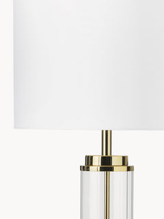 Large Glam Table Lamp Gabor with Glass Base