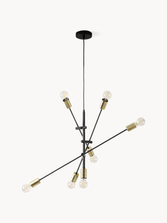 Large Pendant Light Venja - Matt Black